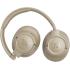 JBL Tune 730 BT Wireless Over-Ear Headphones with JBL Pure Bass Sound, Bluetooth 6.0, Foldable Design, Audio Cable, 76-Hour Battery Life and Google Fast Pair/Microsoft Swift Pair - BEIGE